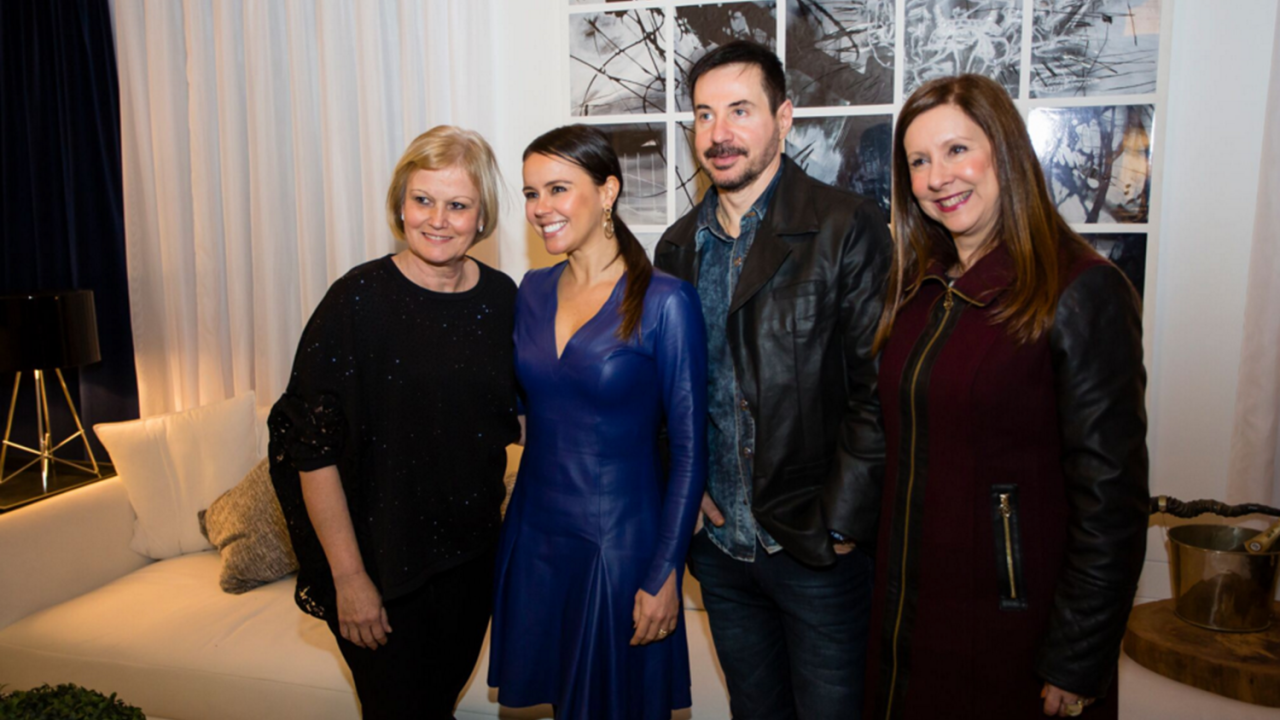 Margarida Müller, Máira Ritter, Marco Tarragô e Eleone Prestes