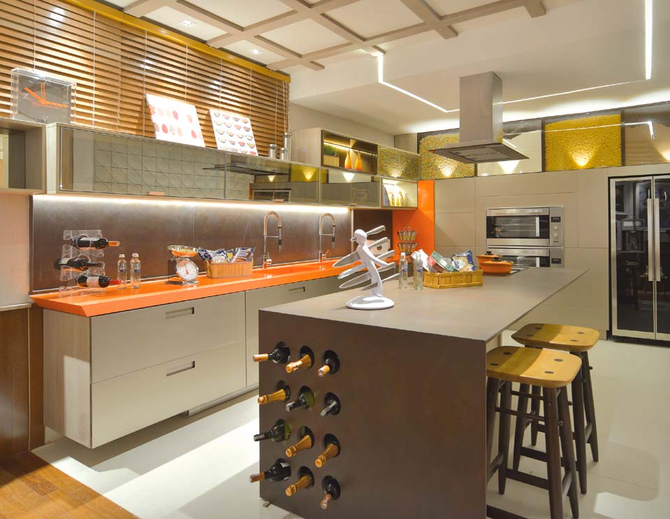 Cozinha e Sala de Almoço. Naiana Lima e Priscilla Ximenes