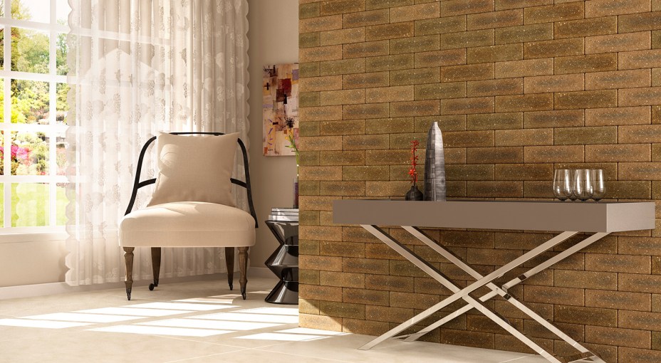 Com o processo de reciclagem de resíduos da fábrica, a <strong>Nina Martinelli</strong> criou novos revestimentos, com destaque para a linha Brick, que atualmente possui 22 modelos. Mais quatro modelos serão lançados, em formato de tijolinhos: Brick Naturalle (faces irregulares e tom semelhante ao tijolo natural); Brick Fendi (extraída do concreto, é um cinza esverdeado, na versão Brick ganha um aspecto oxidado e tonalidades variadas); Brick Ocre (confere uma bela composição que mistura as cores ocre e verde); e Brick Rosso (modelo clássico e no tom de terra, apresenta todas as características da cerâmica rústica.