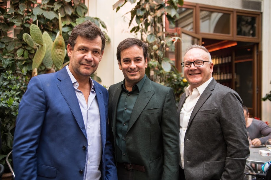 GUILERME DEUCHER, RICARDO MINELLI E ROBERTO DIMBERIO,