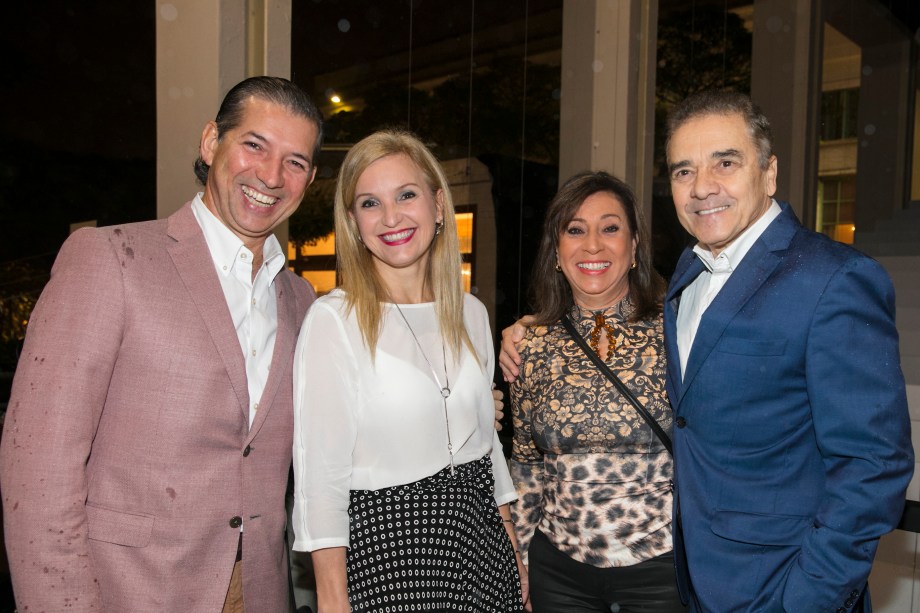 Everton Viezzer, Simone Gobbi, Vera Capaverde e Valdecir Santos