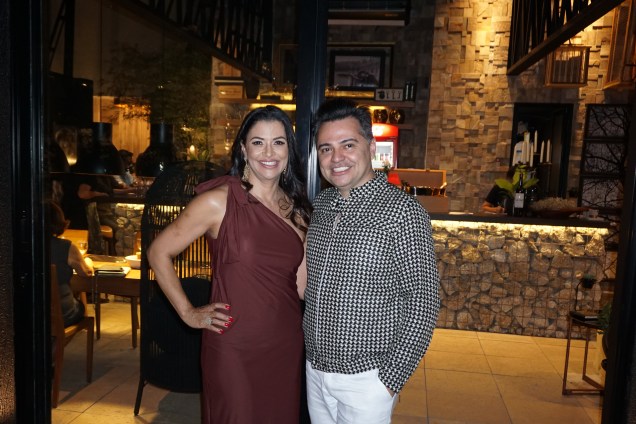 Mara Magalhães e Alexandre Milhomem Mara Magalhães e Alexandre Milhomem