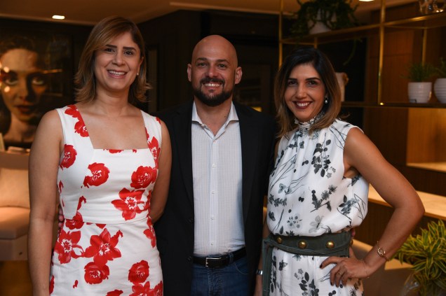 Verônica Vale, Thiago Galvão e Anna Paula Melo Verônica Vale, Thiago Galvão e Anna Paula Melo