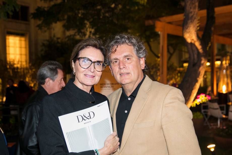 Cristina Ferraz e Angelo Derenze