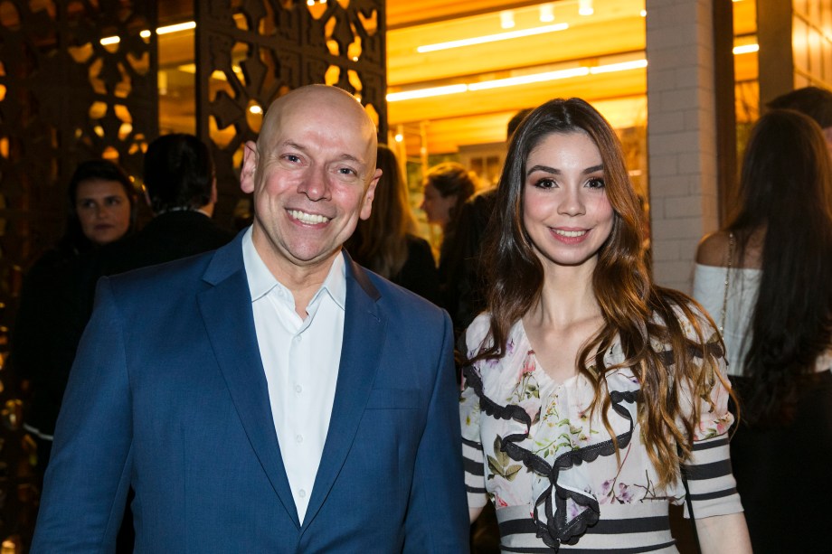 Leandro Karnal e Mariana Crego