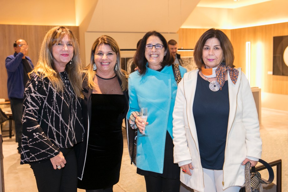 Ofelia de Arruda, Marília Veiga, Priscila Lagoa e Marilene Pottes