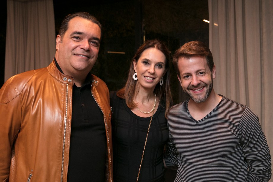 Tarcisio Ximennez, Esther Schattan e Marcos Amorosino