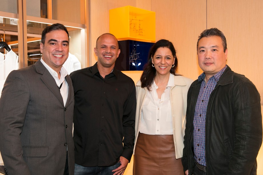 Cadu Torres, Cristhian Sousa, Cleide Gomes e Eric Butsugam