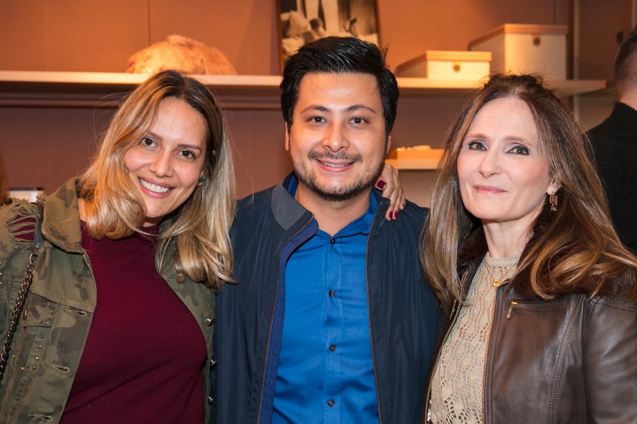 Clariça Lima, Terion Harano e Sandra Pini