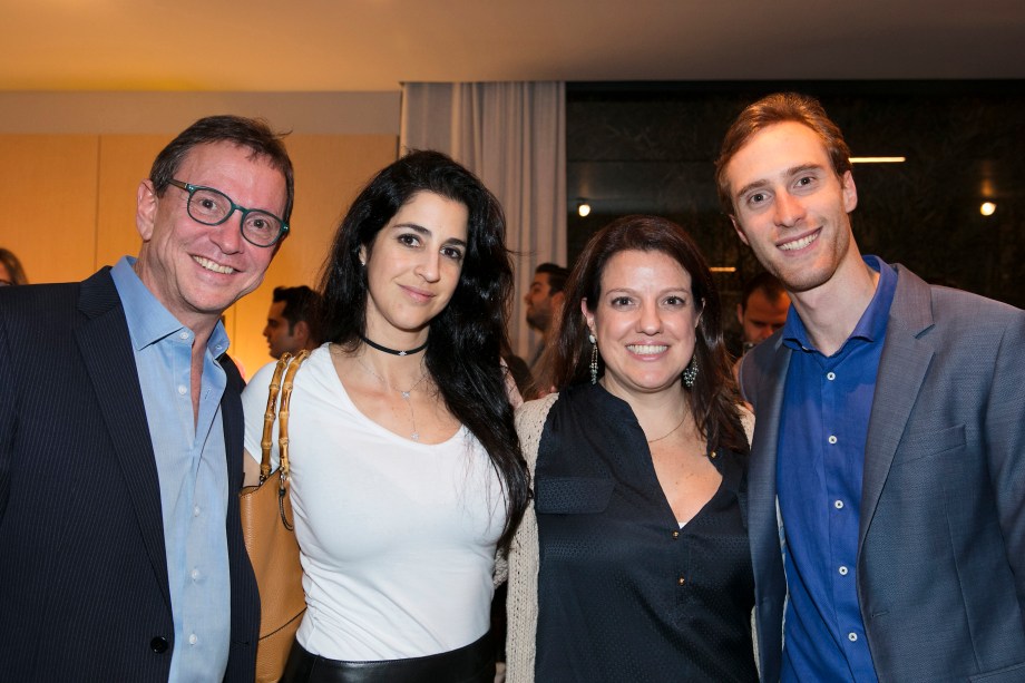 Murillo Schattan, Fernanda Ngrelli, Andrea Teixeira e Stefan Schattan