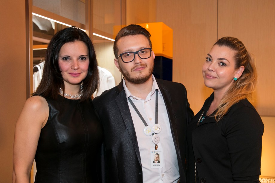Patricia Boscarol, Brunno Chagas e Juliana Miraes