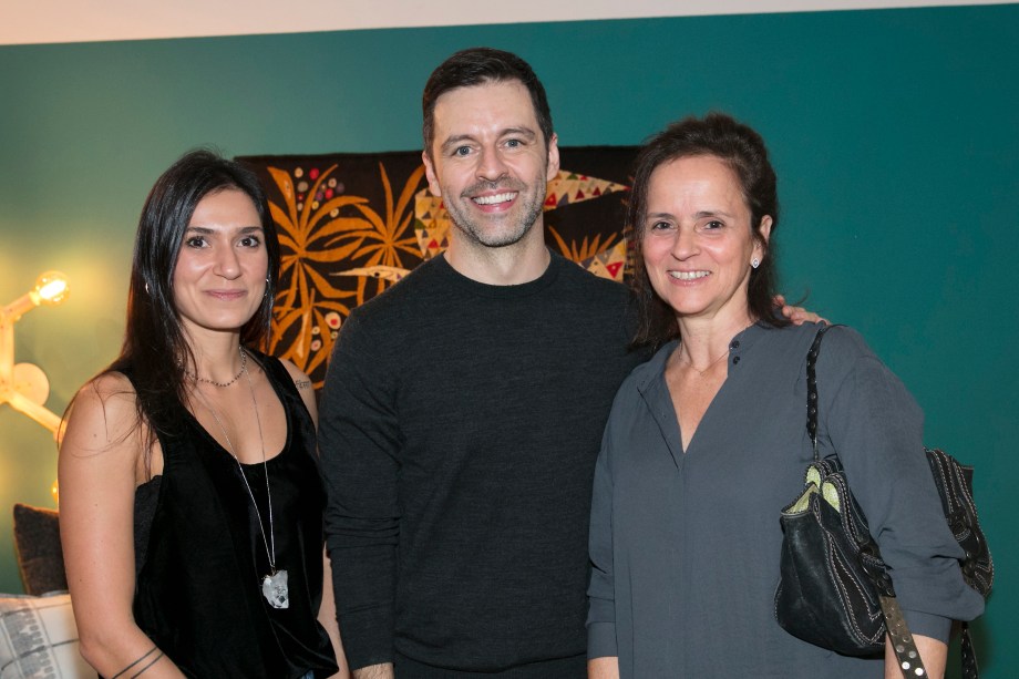 Lais Delbianco, Maurício Arruda e Patricia Quentel