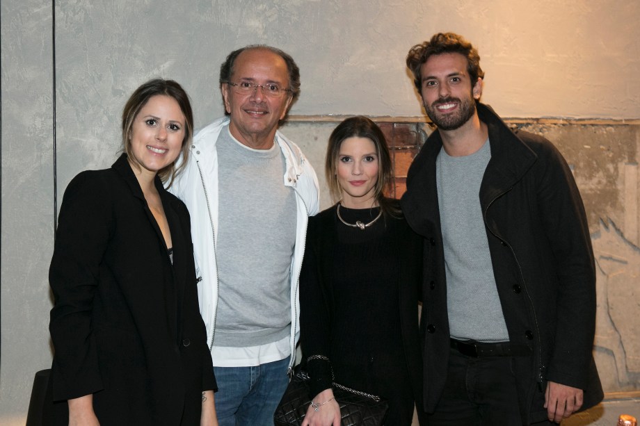 Kika Mattos, David Bastos, Marcela Penteado e André Bacalov