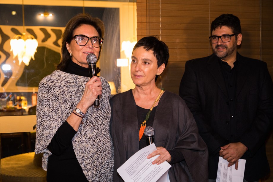 Cris Ferraz, Livia Pedreira e Darlan Fimarto