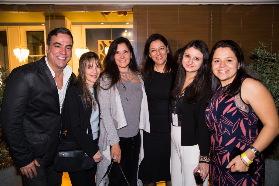 Cadu Torres, Bia Mortari, Mônica Pezato, Cleide Gomes, Carla Delgado e Raquel Carvalho