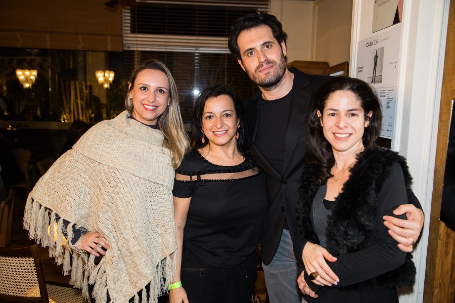 Elaine Santana, Ana Lucia Salama, Flavia Damiani e Maicon Antoniolli