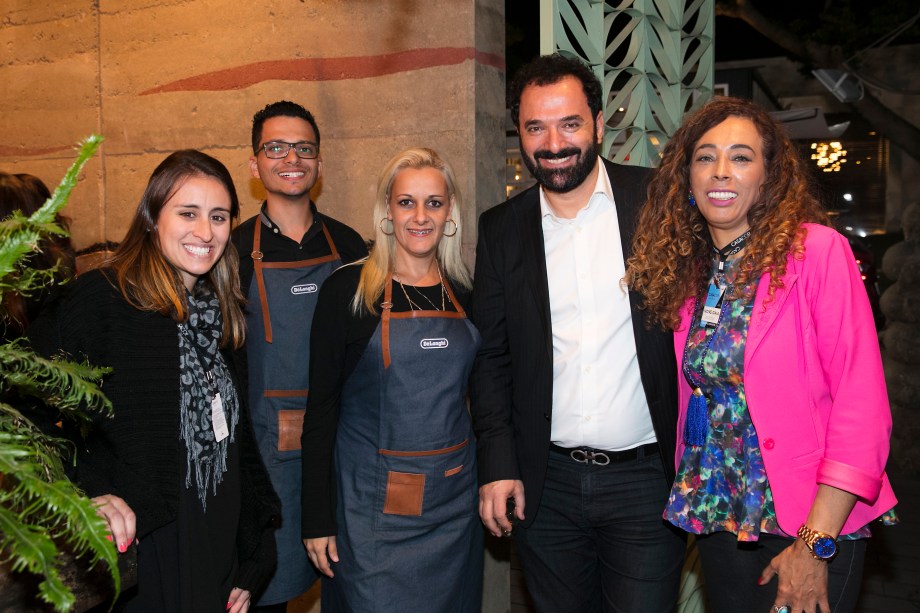 Juliana Julio, Danilo Mezzetti, Marcela Landi, Rui Dzialoschinsky e Ivone Gaia