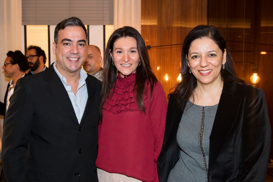 Cadu Torres, Patricia Pasquini e Cleide Gomes