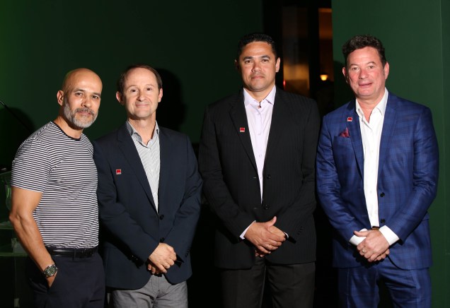Ney Lima, César Cini, Marcos Valério Piu e Pedro Paulo Duque Estrada Ney Lima, César Cini, Marcos Valério Piu e Pedro Paulo Duque Estrada