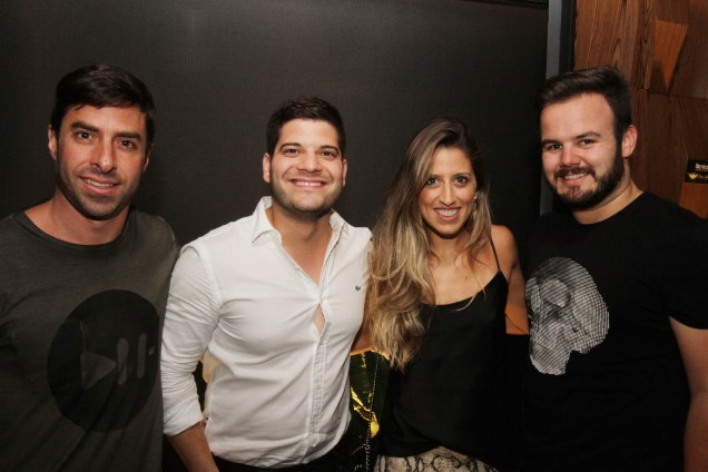 Erick Ribeiro, Jefferson Coelho, Gabriela Gontijo e Plínio Barros Erick Ribeiro, Jefferson Coelho, Gabriela Gontijo e Plínio Barros