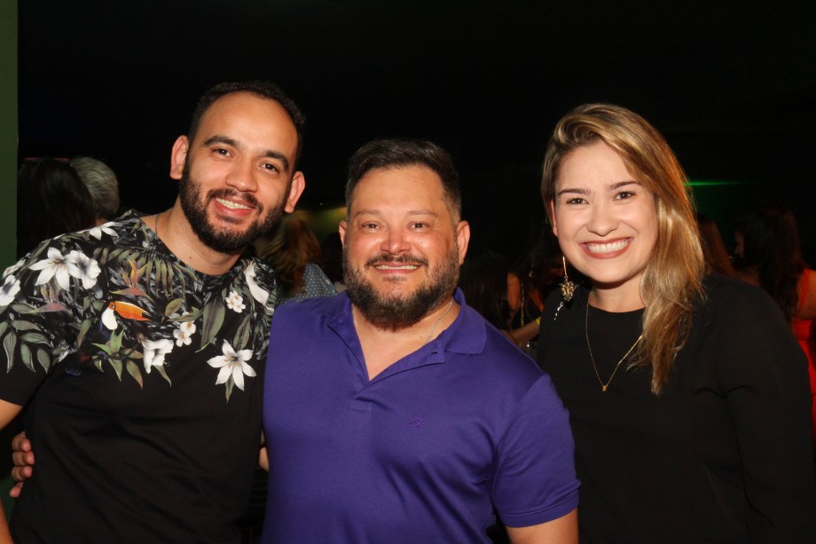 Daniel Sousa, André Alf e Marina Lage