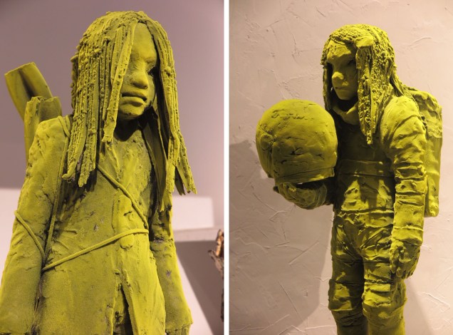 <strong>Design Miami:</strong> esculturas da série Moss People na norte-americana Kim Simonsen. <strong>Design Miami:</strong> esculturas da série Moss People na norte-americana Kim Simonsen.
