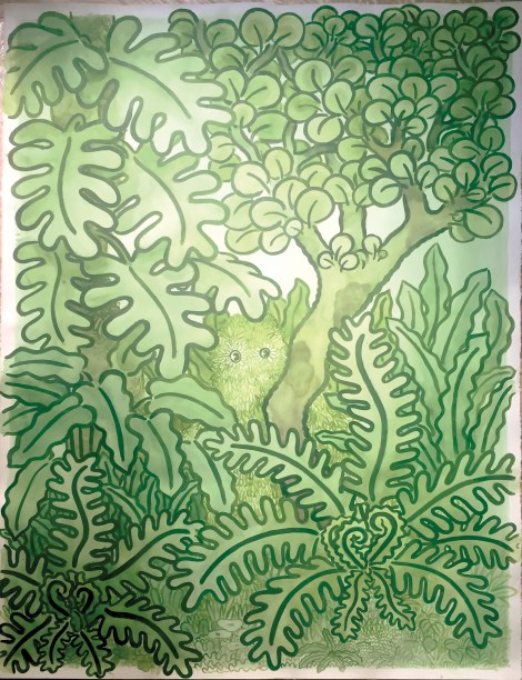 Nicole Salcedo - Um artista interdisciplinar que se inspira na natureza e nas emoções humanas. Seus desenhos e pinturas à base de plantas visam criar uma paisagem selvagem e lúdica mais acessível e já estiveram em edições da CASACOR Peru.