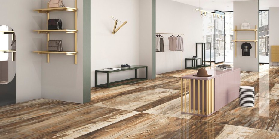 Fiandre - Neste ano, a linha Maximum Marmi exibe os lançamentos Dark Marquina e StoneGrey. Ambos em formatos 300x150cm e 150x150cm, possuem apenas 6mm de espessura e versões em acabamento polido ou acetinado.
