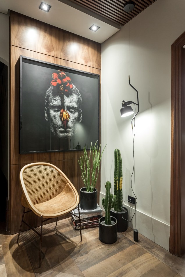 Hall e Toilette Social - Maria Alice Crippa e Gustavo Assis. Obra de Gabriel Wickbold. Hall e Toilette Social - Maria Alice Crippa e Gustavo Assis. Obra de Gabriel Wickbold.