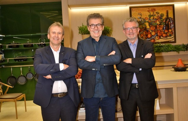 Rudimar José Stedile, Roberto Migotto e Rosmar Stedile Rudimar José Stedile, Roberto Migotto e Rosmar Stedile