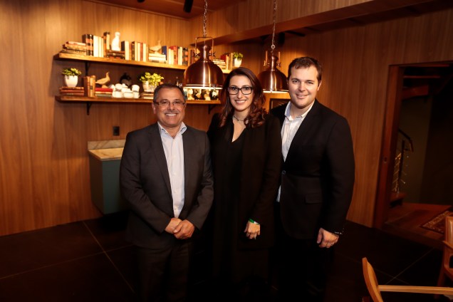Ivo Saccaro, Fernanda Maitelli e Fabio Boldo Ivo Saccaro, Fernanda Maitelli e Fabio Boldo