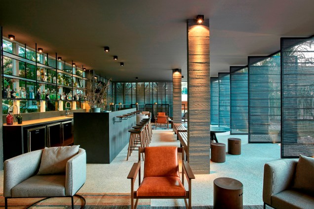 Melhor ambiente comercial: <b>Lounge Bar Finitura</b>, de Ney Lima. Melhor ambiente comercial: <b>Lounge Bar Finitura</b>, de Ney Lima.