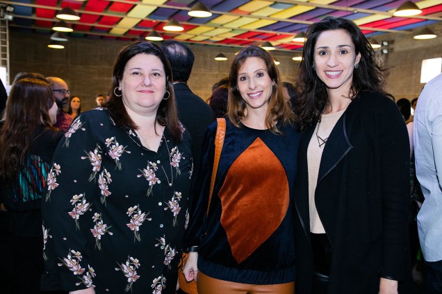 Fátima Barnabé, Flávia Gerab e Graziela de Caroli Fátima Barnabé, Flávia Gerab e Graziela de Caroli