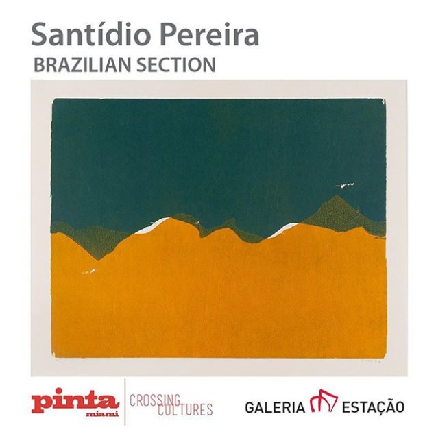 Exposição Santídio Pereira da Galeria Estação na Pinta Miami Art Fait. Exposição Santídio Pereira da Galeria Estação na Pinta Miami Art Fait.
