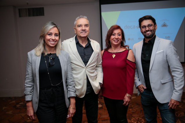 Karina Capaverde, Valdecir Santos, Vera Capaverde e Luciano Mota Karina Capaverde, Valdecir Santos, Vera Capaverde e Luciano Mota