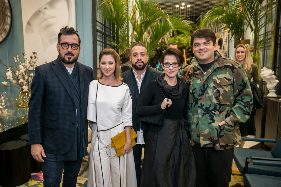 Eduardo Faleiro, Luisa Jorda, Philip Martins, Juliana Grillo e Rafa Alves