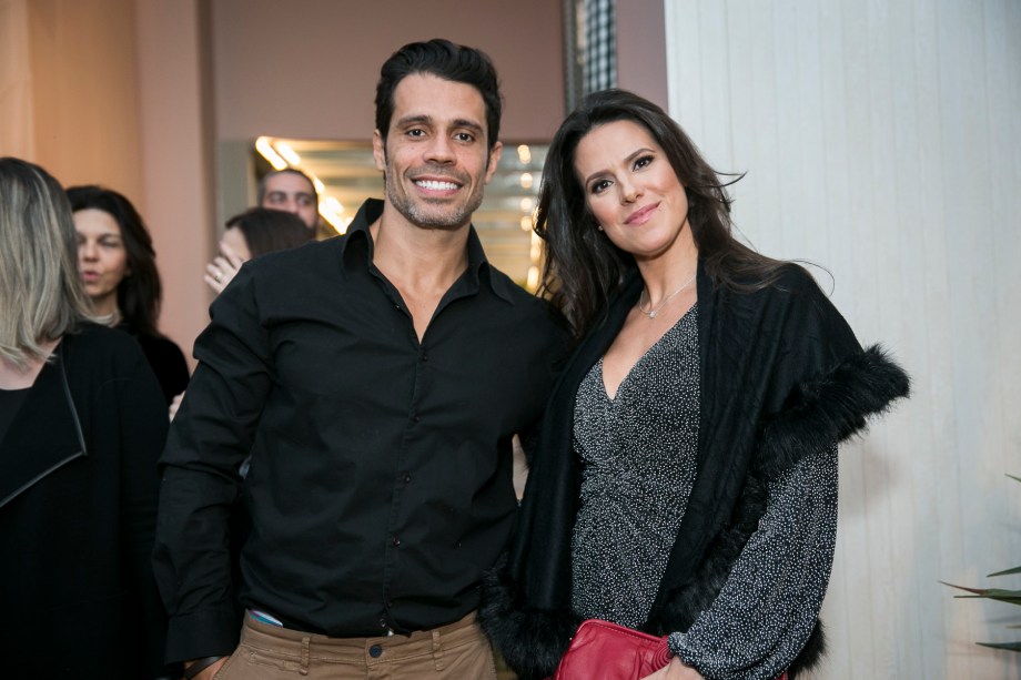 Fernanda Moreira Lima e Alexandre Lage