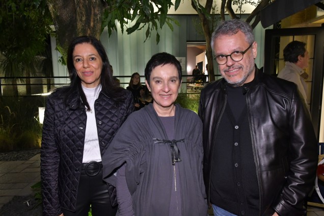 Cleide Gomes, Livia Pedreira e Carlos Fortes Cleide Gomes, Livia Pedreira e Carlos Fortes