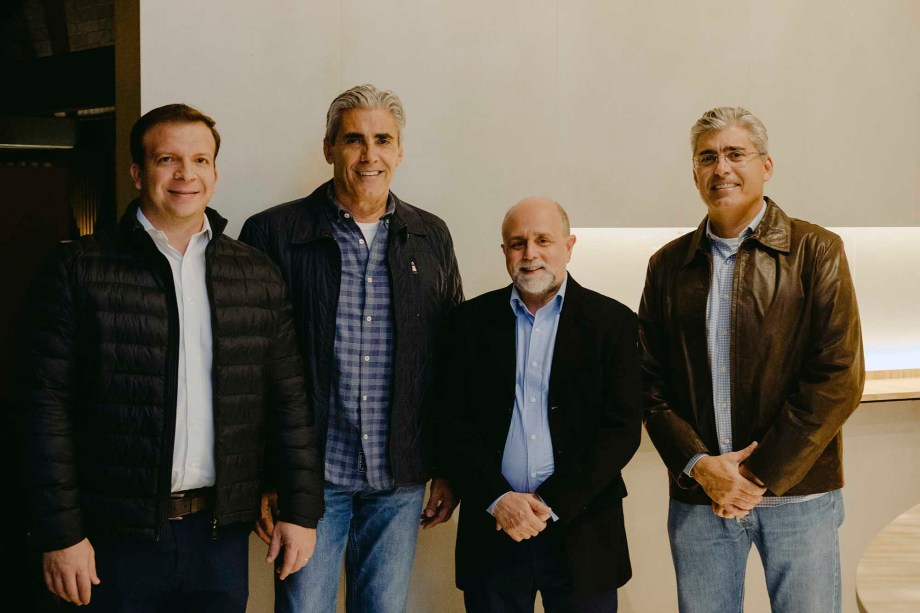 Julio Di Madeo, José Roberto Pereria Alvim, Maurício Siqueira e Joaquim Carlos Pereira Alvim