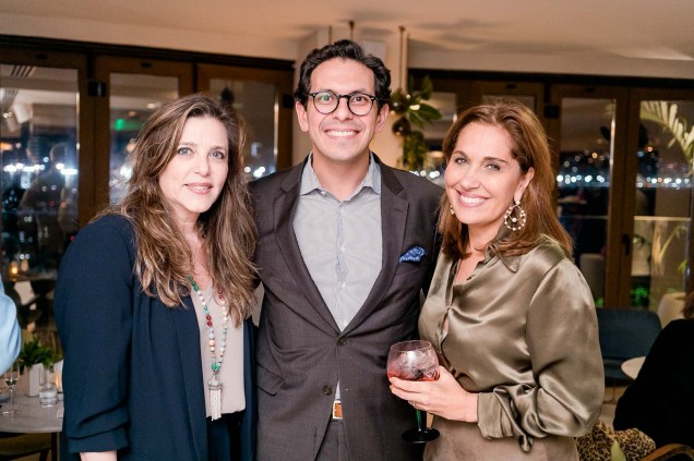 Andrea Repsold, Netto Moreira e Bebel Sampaio Andrea Repsold, Netto Moreira e Bebel Sampaio