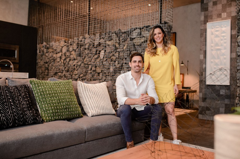Guilherme Bussamra e Elisa Fraga.