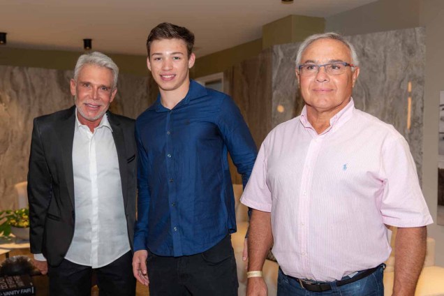 Leo Shetman, Claudio Souza Guedes e Adriano Largman Guedes. Leo Shetman, Claudio Souza Guedes e Adriano Largman Guedes.