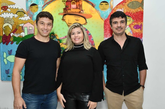 Marcio Olivel, Monica Costa e Marcelo Diniz. Marcio Olivel, Monica Costa e Marcelo Diniz.