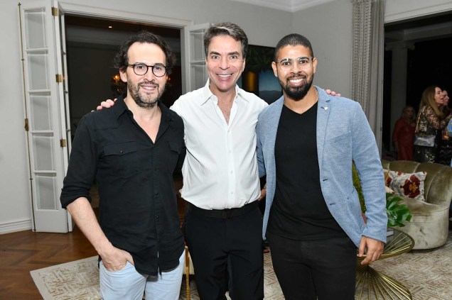 Marcos Proença, Marcelo Felmanas e Augusto Senna. Marcos Proença, Marcelo Felmanas e Augusto Senna.