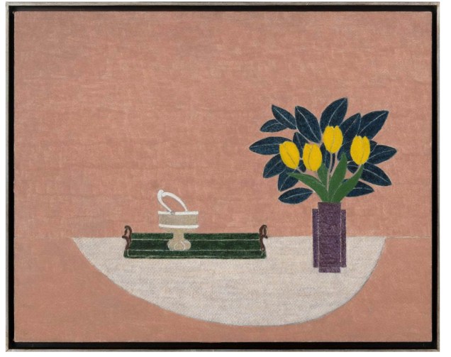ELEONORE KOCH, <em>Tulips on Pink Backgound</em>, 1926, Galeria Marilia Razuk. ELEONORE KOCH, <em>Tulips on Pink Backgound</em>, 1926, Galeria Marilia Razuk.