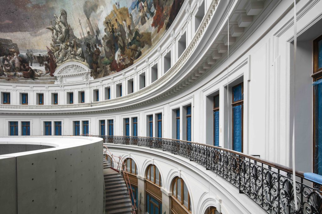 La bourse de commerce de Paris.Collection Pinault, Paris.