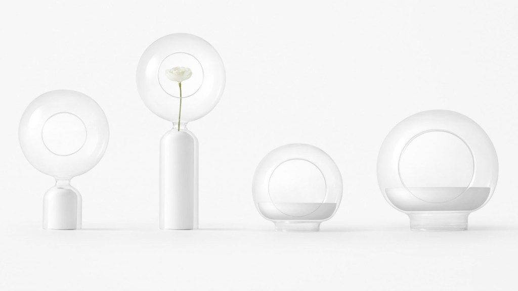 vasos por Nendo Design