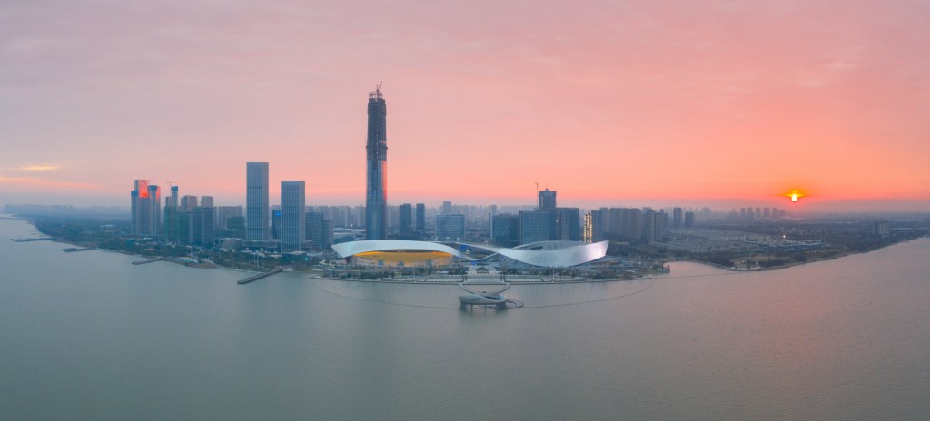 Visão ampliada do Suzhou Bay Cultural Center