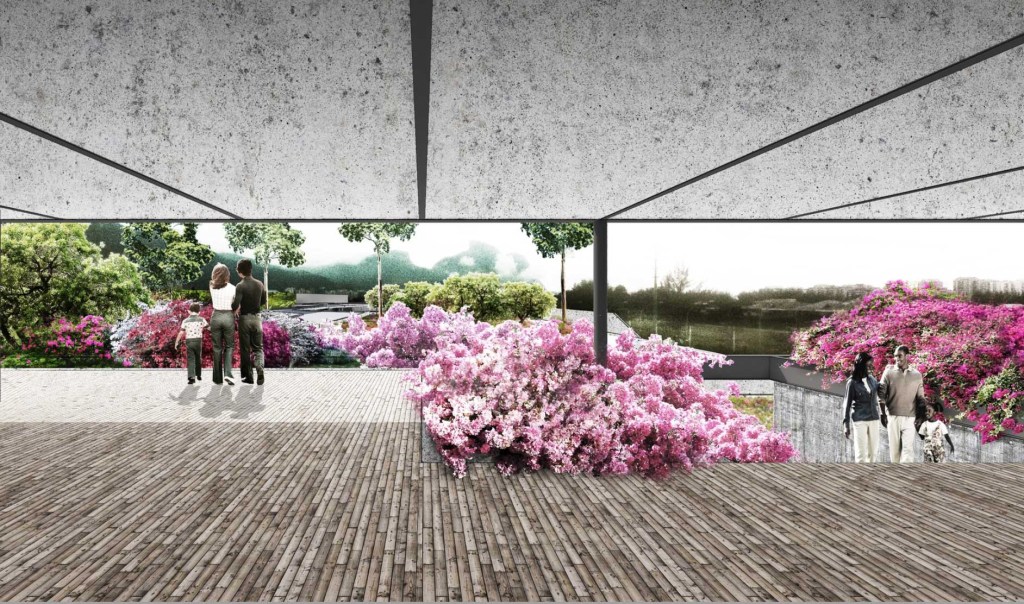 museu-do-pontal-financiamento-coletivo-paisagismo-arquitetos-associados-6 museu do pontal financiamento coletivo paisagismo arquiteto associados projeto render plantio mudas