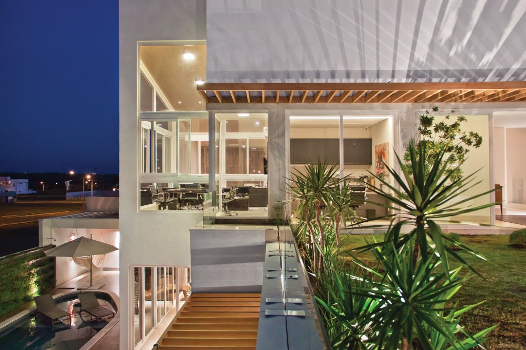 construções em EPS Isopor são mais leves e com excelente isolamento térmico fachada de uma casa cujas paredes foram feitas com EPS Isopor